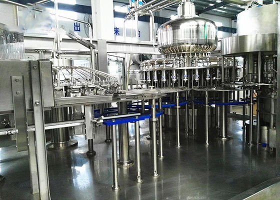 32 Filling head Small Scale Juice Bottling Equipment